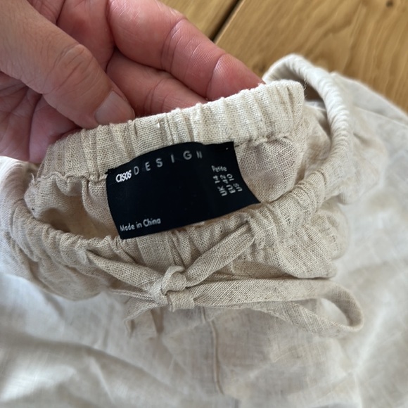 Linen Blend Asos shorts - Picture 2 of 4